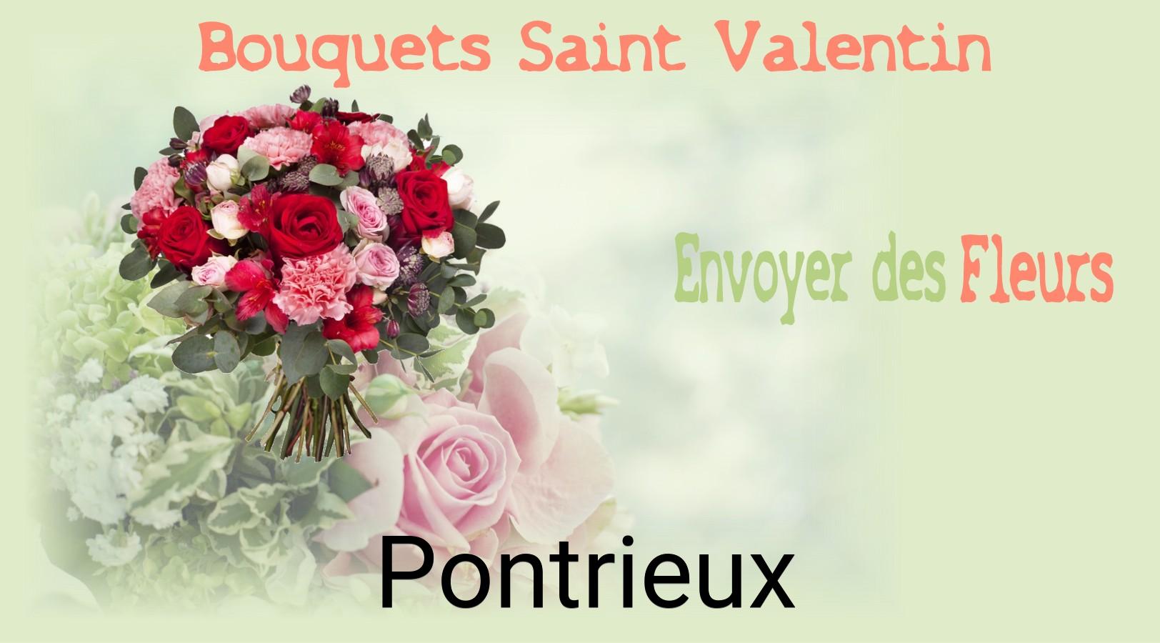 Roses de Saint-Valentin livrées à Pontrieux